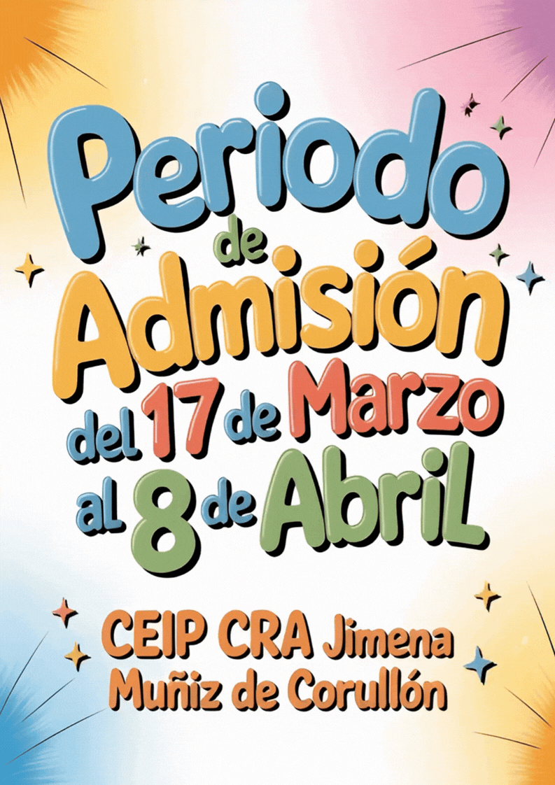 ADMISION 25-26 ADMISION 25-26